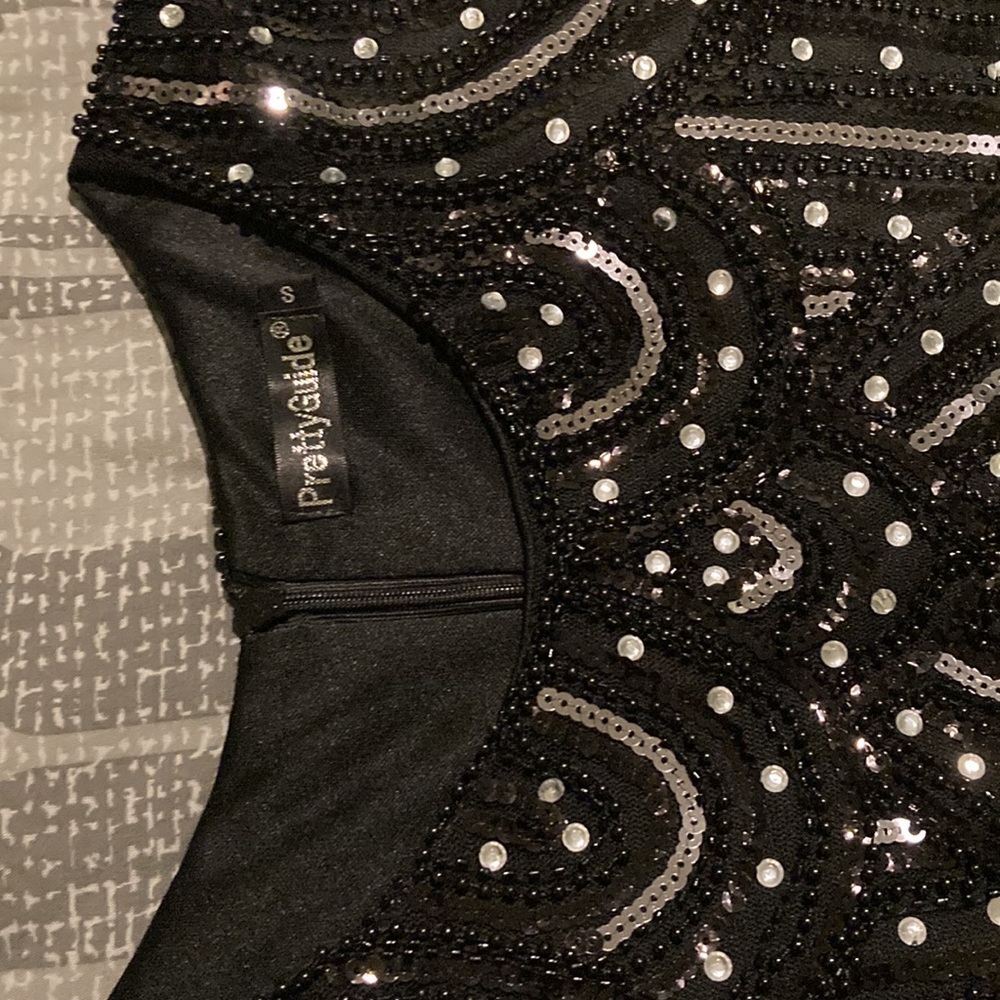 BLACK BEAD dresses